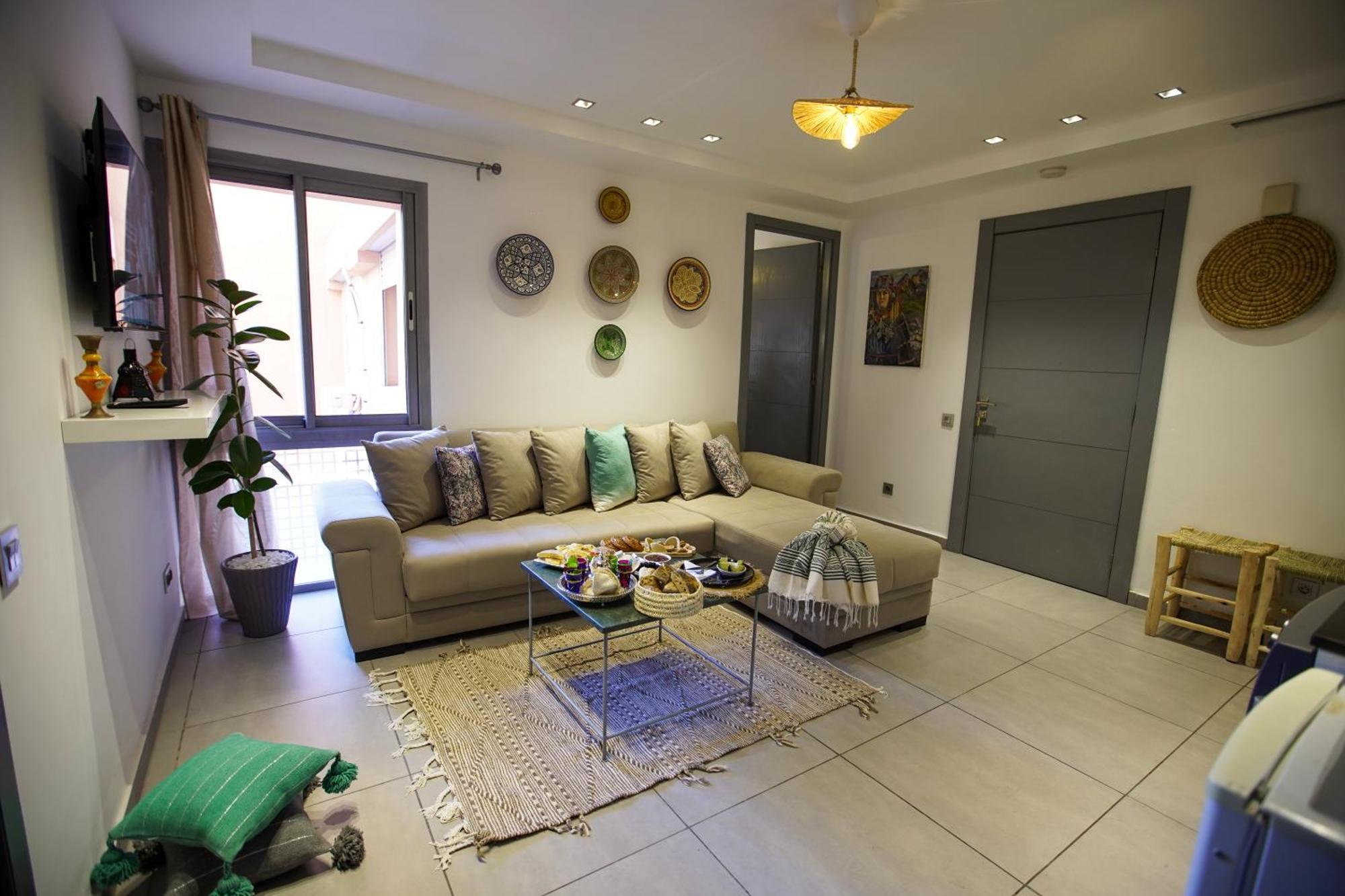 Lovely 2-Bedroom With Ac-Netflix-Nespreso Marakeş Dış mekan fotoğraf